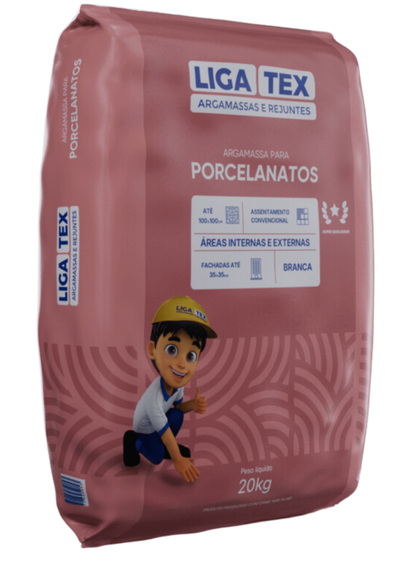 Ligatex Porcelanatos Branca • 20 kg